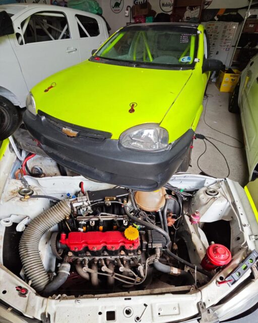 Monobloco Copa Corsa (com nota fiscal da fábrica)

Motor 1.6 8 válvulas (regulamento marcas RJ)
Injeção InjePro T1OOOO
Suspensão regulamento RJ

Rolamentos
Balança
Cilindro de rodas
Radiador
mangueiras
Bico injetor
Linha de combustível e bomba. 
(Tudo novo)

Para-brisa novo
Policarbonatos novos (com plástico ainda)
Rodas aro 14"novas

Elétrica e Injeção
feito na Motorfast
( Gabriel e Panda)

Falta banco, volante e cinto.

CDP é um perfil responsável por promover o encontro entre anunciantes e interessados. Não nos responsabilizamos pelas negociações e a validade das informações.

Visite nosso site e confira mais em www.classificadosdepista.com

______________

🌎 Localização: Nova Friburgo-RJ
👤 Contato: @brunomadureira22 (22) 99235-5477
💰 Valor: R$ 30.000,00
_____________
.
.
.
.
Apoiadores:
.
@rsperformance.com.br
@sanmarinorace